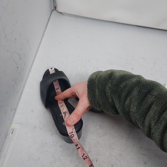 Christian Louboutin Black Jane Leather Heel Sandal - Picture 9 of 11